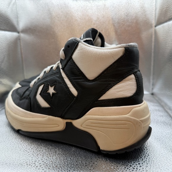 Size M8/W9.5 Converse Weapon CX Mid Black White Unisex Athletic Shoes 171556C main image 9